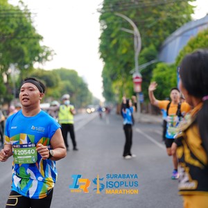 Race photo from SURABAYA ISOPLUS MARATHON 2026