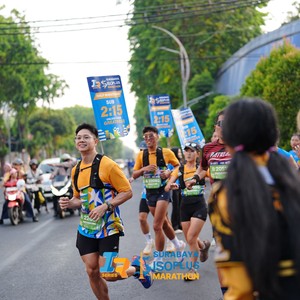 Race photo from SURABAYA ISOPLUS MARATHON 2026