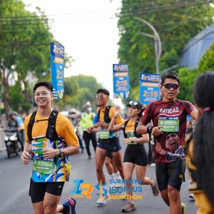 Race photo from SURABAYA ISOPLUS MARATHON 2026