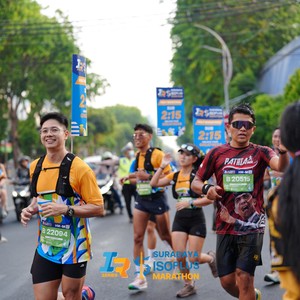 Race photo from SURABAYA ISOPLUS MARATHON 2026