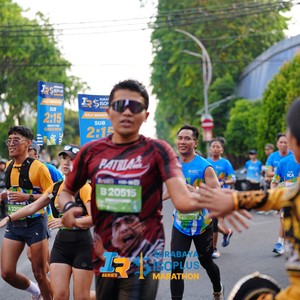 Race photo from SURABAYA ISOPLUS MARATHON 2026
