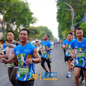 Race photo from SURABAYA ISOPLUS MARATHON 2026