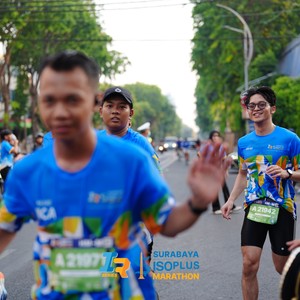Race photo from SURABAYA ISOPLUS MARATHON 2026