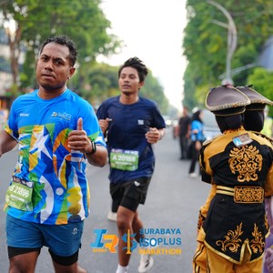Race photo from SURABAYA ISOPLUS MARATHON 2026