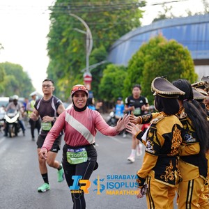 Race photo from SURABAYA ISOPLUS MARATHON 2026