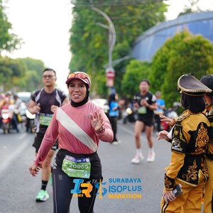Race photo from SURABAYA ISOPLUS MARATHON 2026