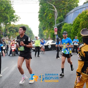 Race photo from SURABAYA ISOPLUS MARATHON 2026