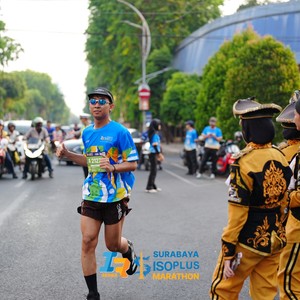 Race photo from SURABAYA ISOPLUS MARATHON 2026