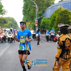 Race photo from SURABAYA ISOPLUS MARATHON 2026