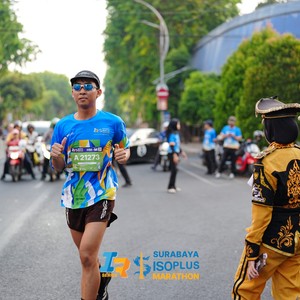 Race photo from SURABAYA ISOPLUS MARATHON 2026