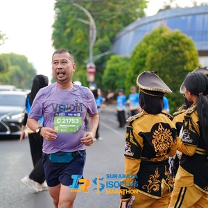Race photo from SURABAYA ISOPLUS MARATHON 2026