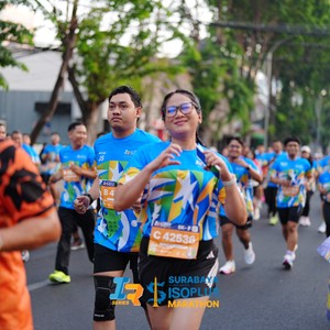 Race photo from SURABAYA ISOPLUS MARATHON 2026