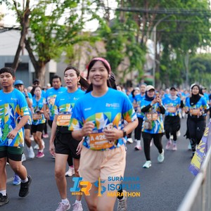 Race photo from SURABAYA ISOPLUS MARATHON 2026