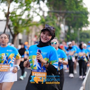 Race photo from SURABAYA ISOPLUS MARATHON 2026