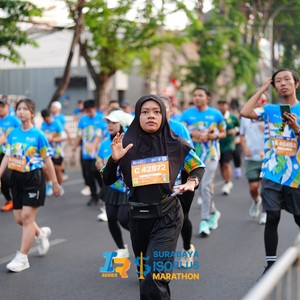 Race photo from SURABAYA ISOPLUS MARATHON 2026
