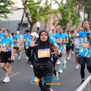Race photo from SURABAYA ISOPLUS MARATHON 2026