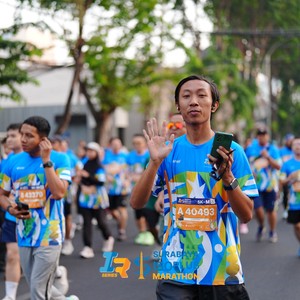 Race photo from SURABAYA ISOPLUS MARATHON 2026