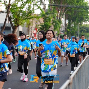 Race photo from SURABAYA ISOPLUS MARATHON 2026