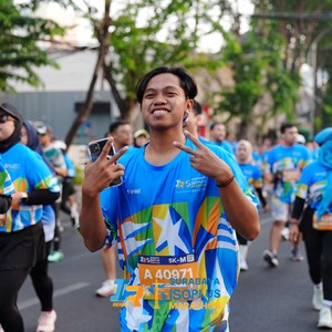 Race photo from SURABAYA ISOPLUS MARATHON 2026