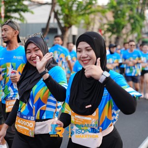 Race photo from SURABAYA ISOPLUS MARATHON 2026