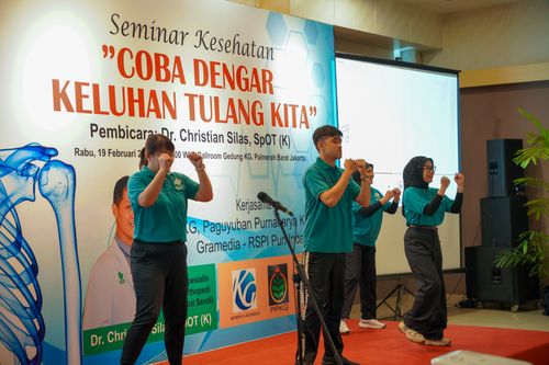 Race photo from Seminar Kesehatan : Coba Dengar Keluhan Tulang Kita