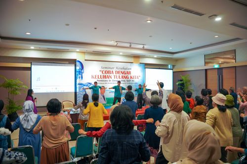 Race photo from Seminar Kesehatan : Coba Dengar Keluhan Tulang Kita