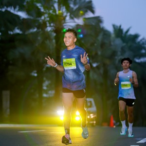 Race photo from BOGORUN 2026
