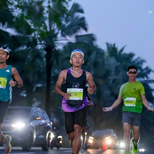 Race photo from BOGORUN 2026
