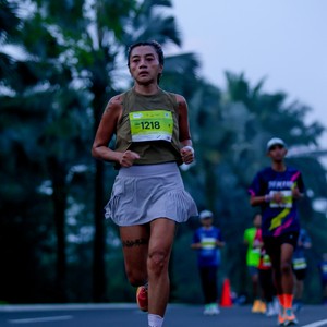 Race photo from BOGORUN 2026