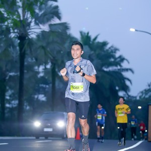 Race photo from BOGORUN 2026