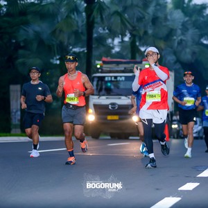 Race photo from BOGORUN 2026