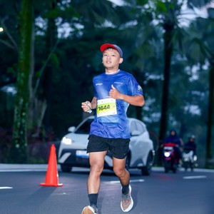 Race photo from BOGORUN 2026