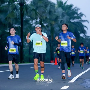 Race photo from BOGORUN 2026
