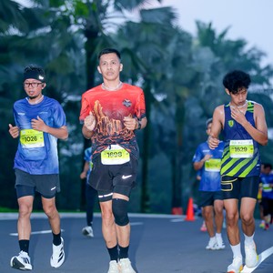 Race photo from BOGORUN 2026