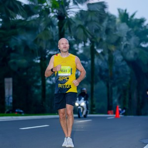 Race photo from BOGORUN 2026