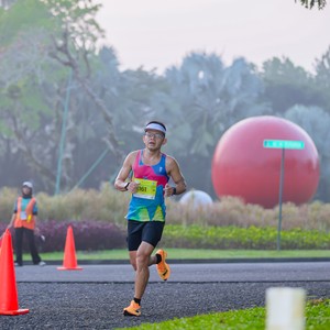 Race photo from BOGORUN 2026