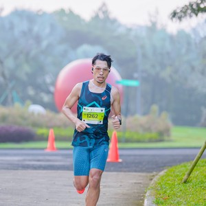 Race photo from BOGORUN 2026