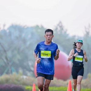 Race photo from BOGORUN 2026