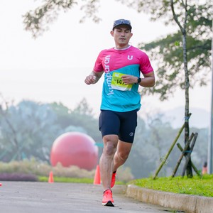 Race photo from BOGORUN 2026