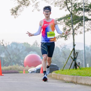 Race photo from BOGORUN 2026