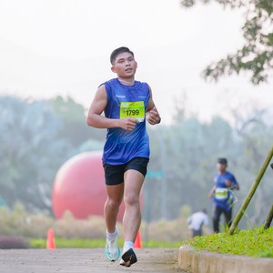 Race photo from BOGORUN 2026