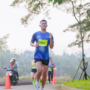 Race photo from BOGORUN 2026