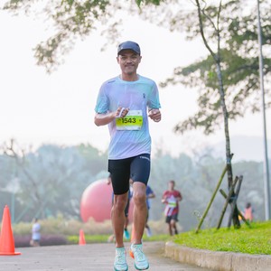 Race photo from BOGORUN 2026
