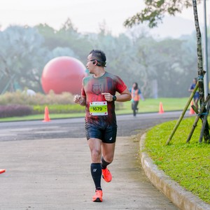 Race photo from BOGORUN 2026