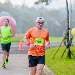 Race photo from BOGORUN 2026