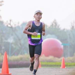 Race photo from BOGORUN 2026