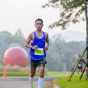 Race photo from BOGORUN 2026