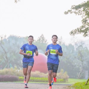 Race photo from BOGORUN 2026