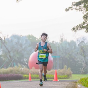 Race photo from BOGORUN 2026