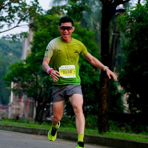 Race photo from BOGORUN 2026